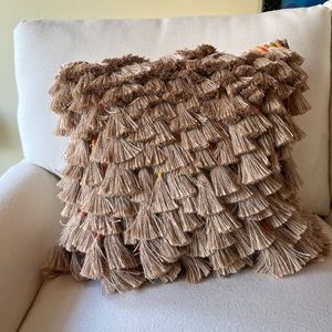 Jonathan Adler Tassel Pillow (16x16): Lightly Used